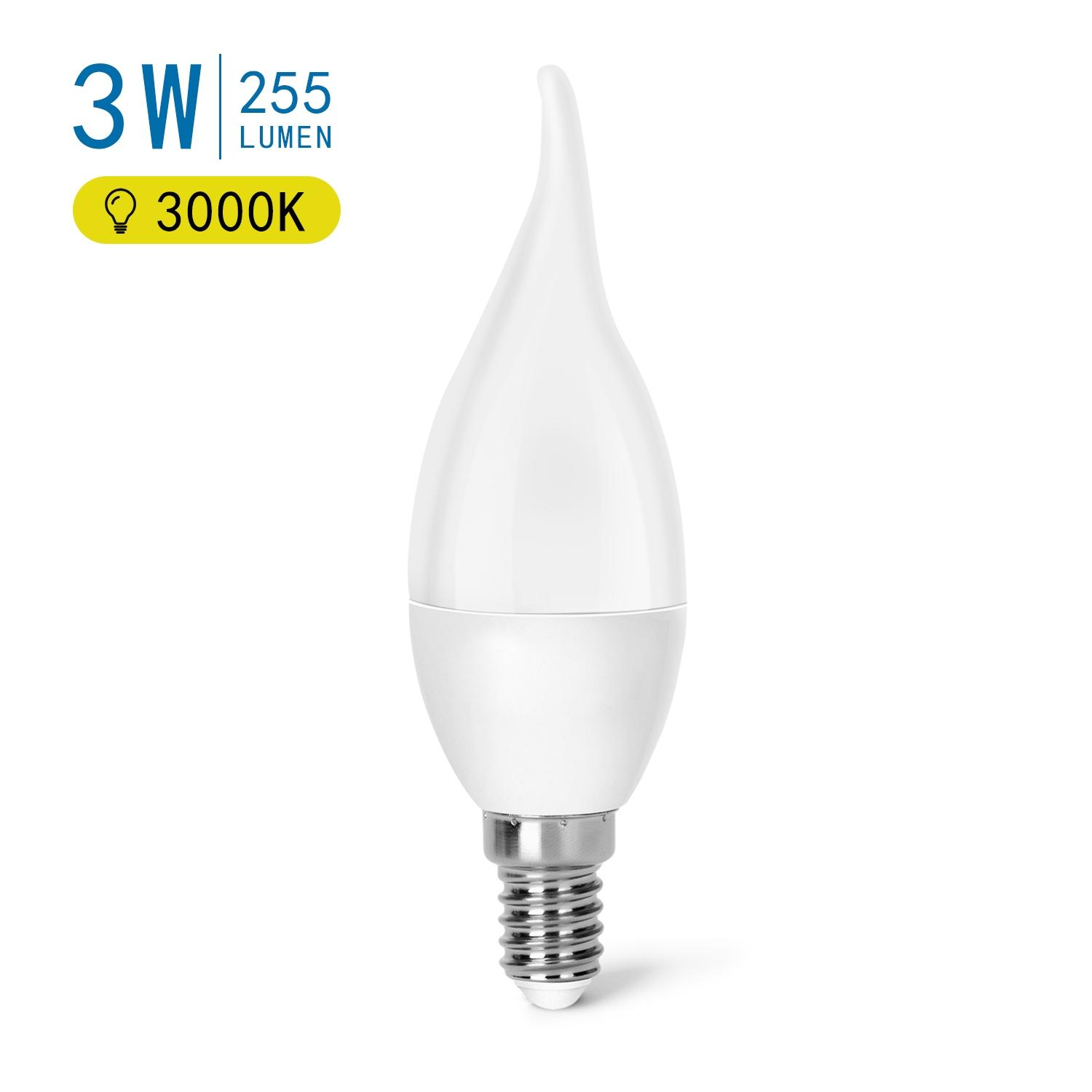 Żarówka LED CL37 E14 3W