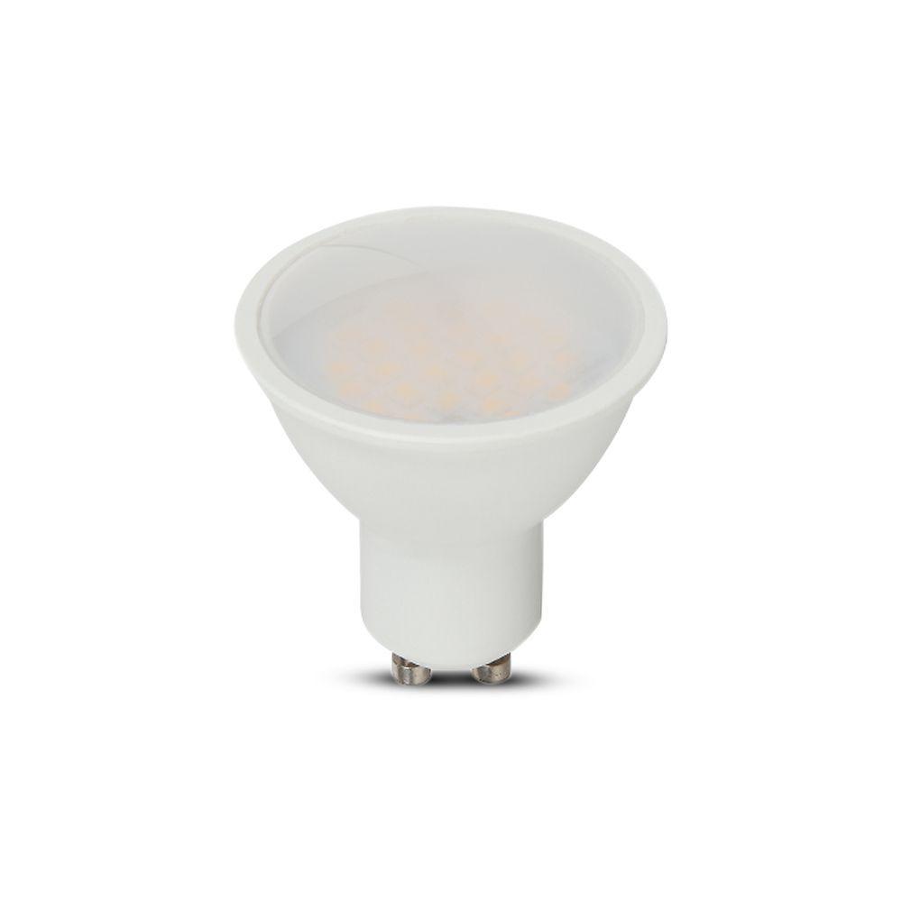 VT-271 10W GU10 LED PLASTIC SPOTLIGHT MILKY COVER SAMSUNG CHIP 4000K