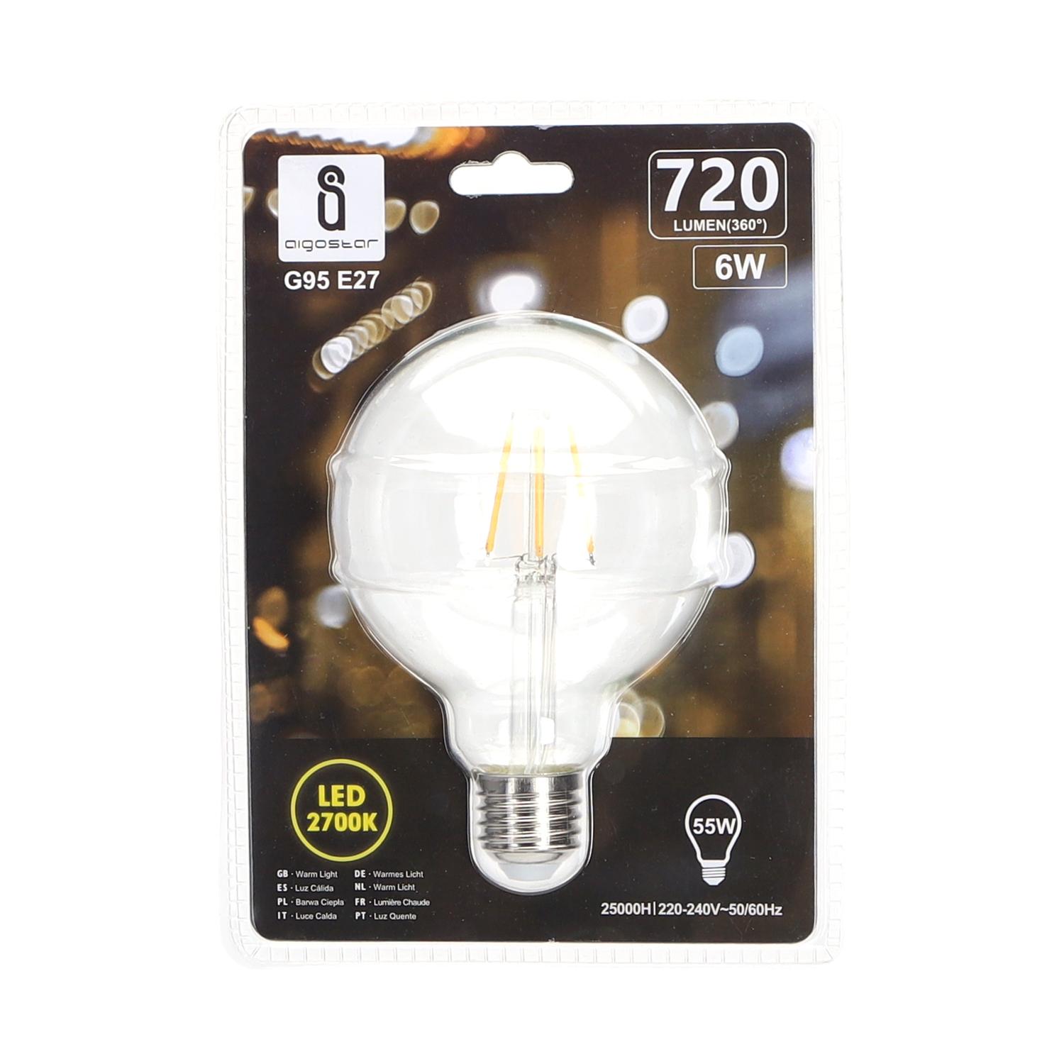 LED filament lamp G95