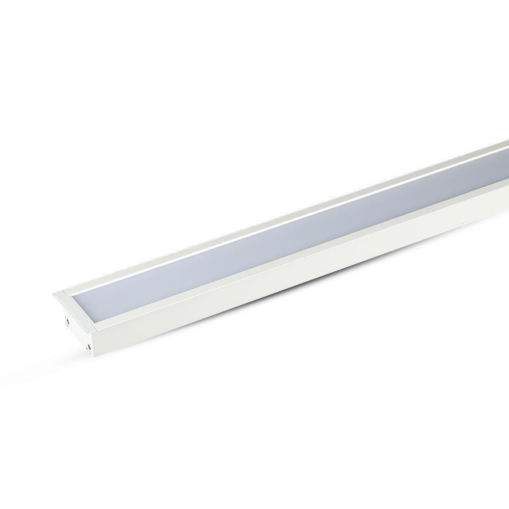 VT-7-41 40W LED LINEAR RECESSED LIGHT SAMSUNG CHIP 4000K 5YRS WTY WHITE BODY