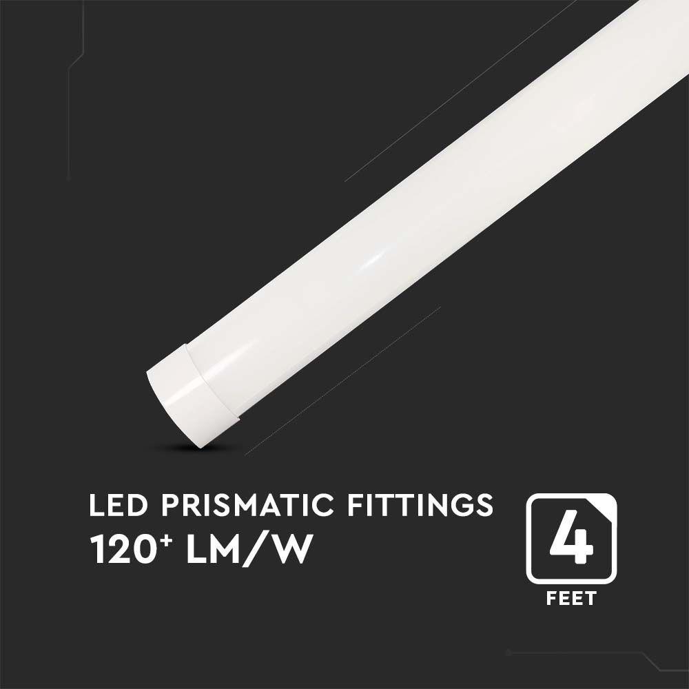 VT-150148 48W LED WATERPROOF FITTING 150CM SAMSUNG CHIP-MILKY COVER+SS CLIPS 6...