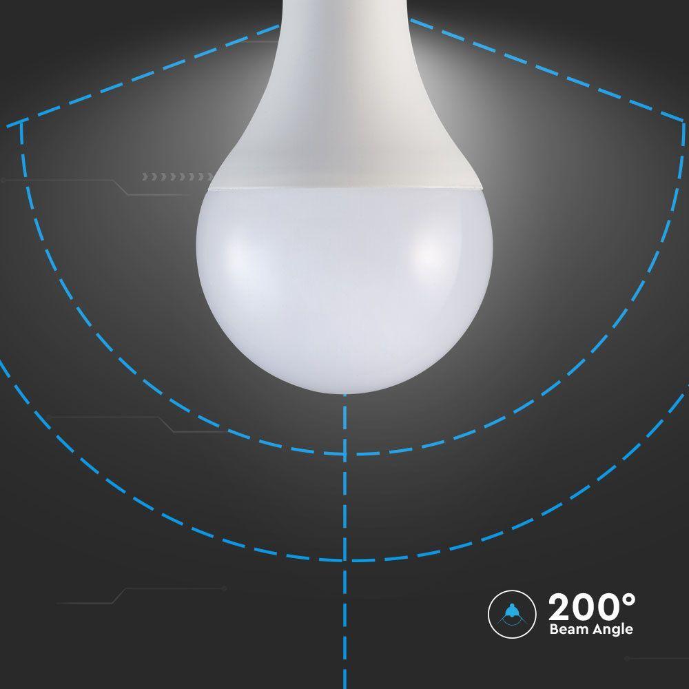 VT-233 20W A80 LED PLASTIC BULB SAMSUNG CHIP 6500K E27 120LM/W