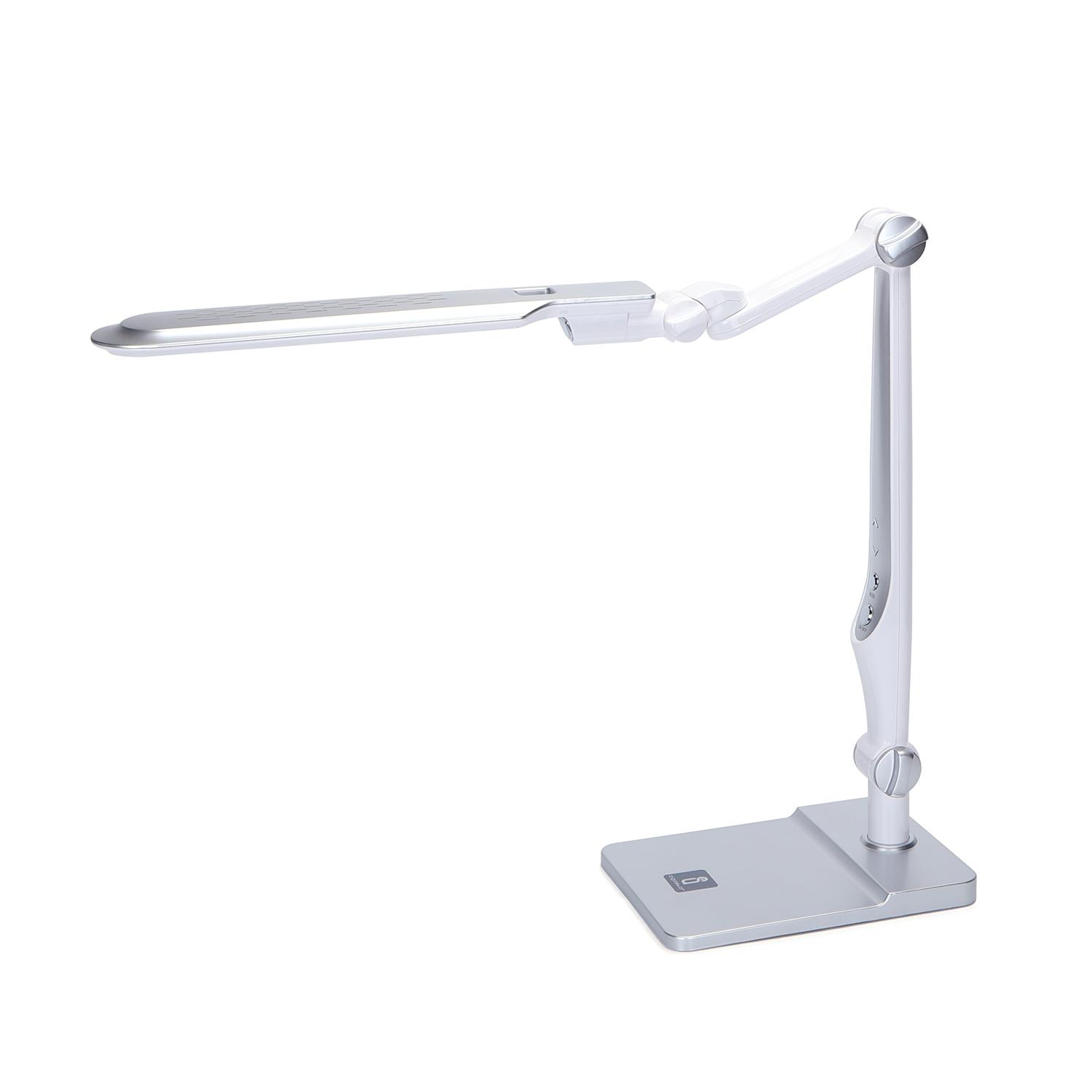 LED Dimmable Table Lamp Silver 9W 3000-6500K