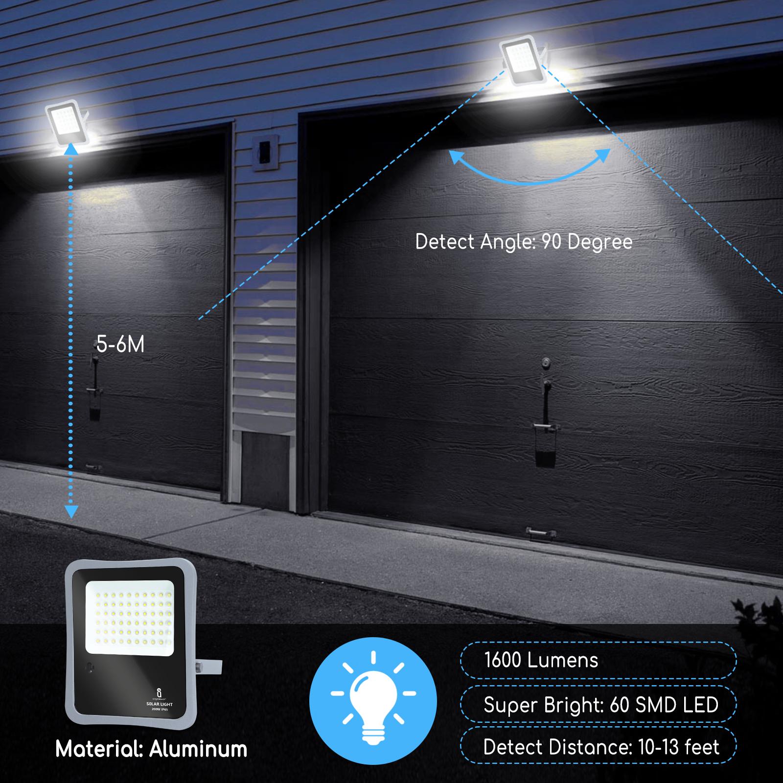 Solar flood light 200W IP65