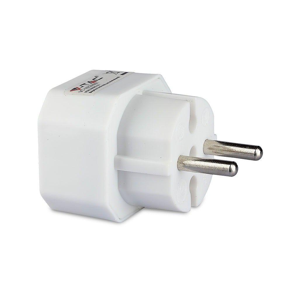 VT-1022 2 OUTLET ADAPTER 2.5A -WHITE