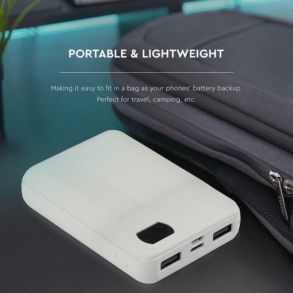 VT-3504 10000mAh POWER BANK-WHITE