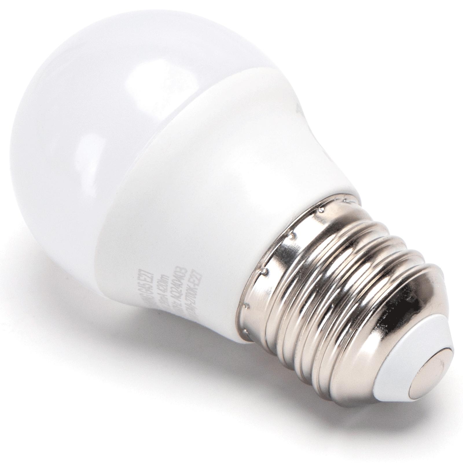 LED dimmable bulb G45 E27 4.9W 2700K