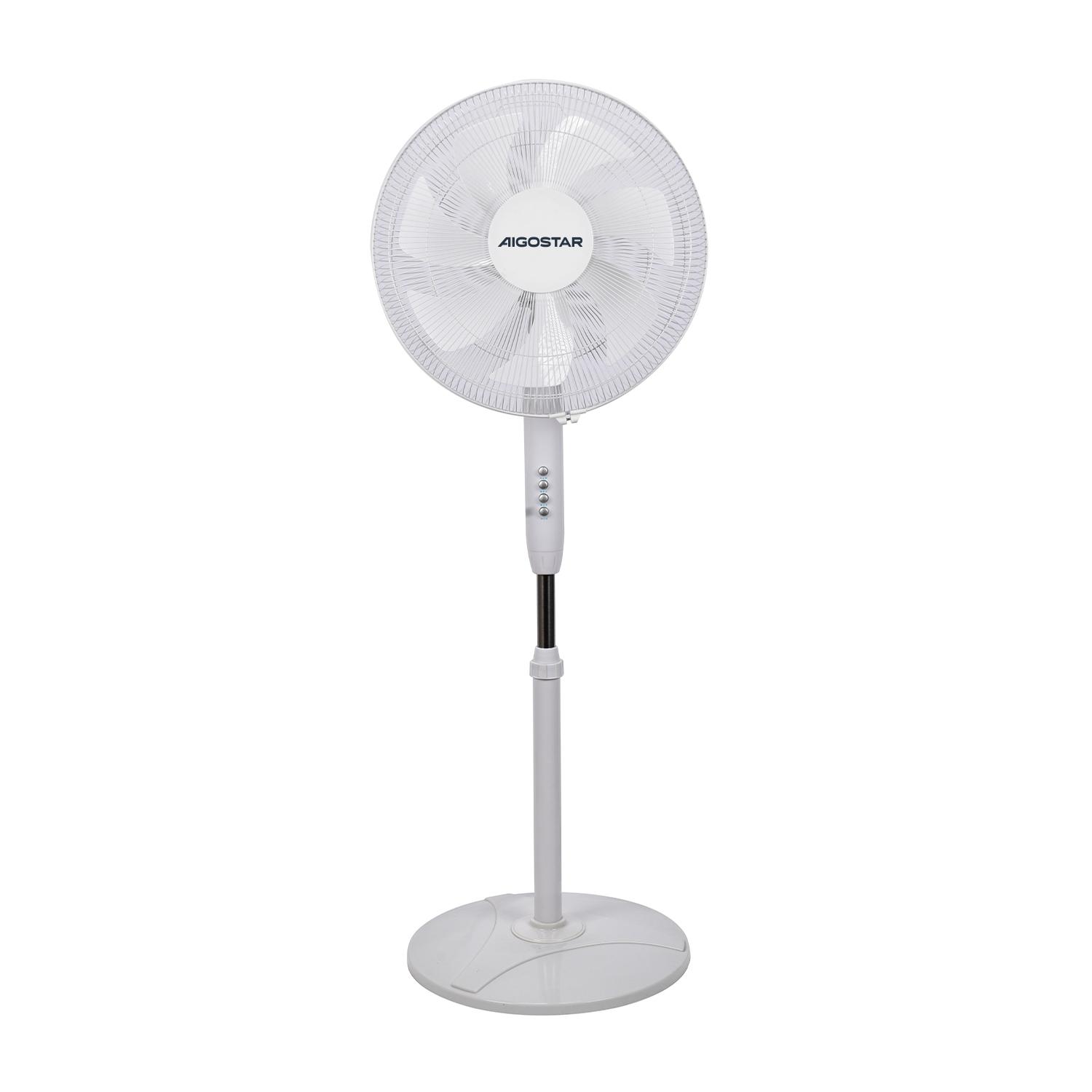 16-inch 7-blade mechanical stand fan