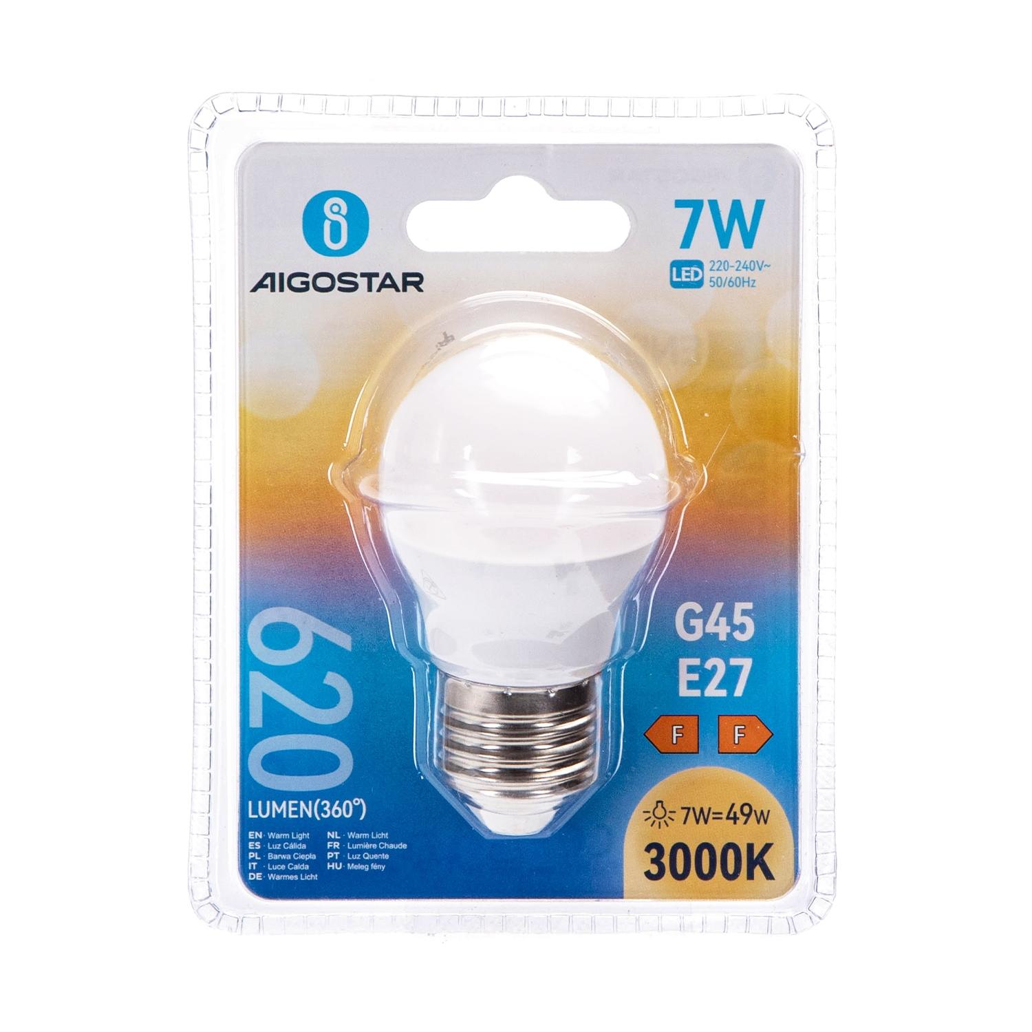 LED G45 E27 7W