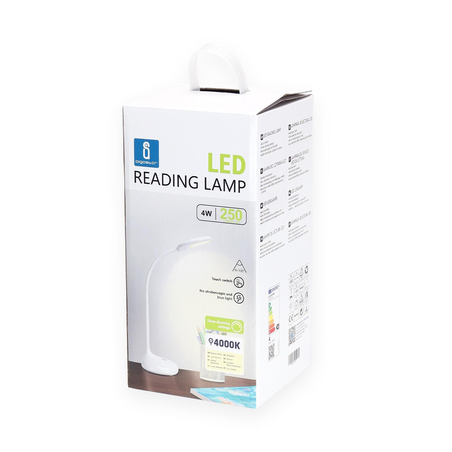 LED Dimmable Table Lamp White 4W 4000K