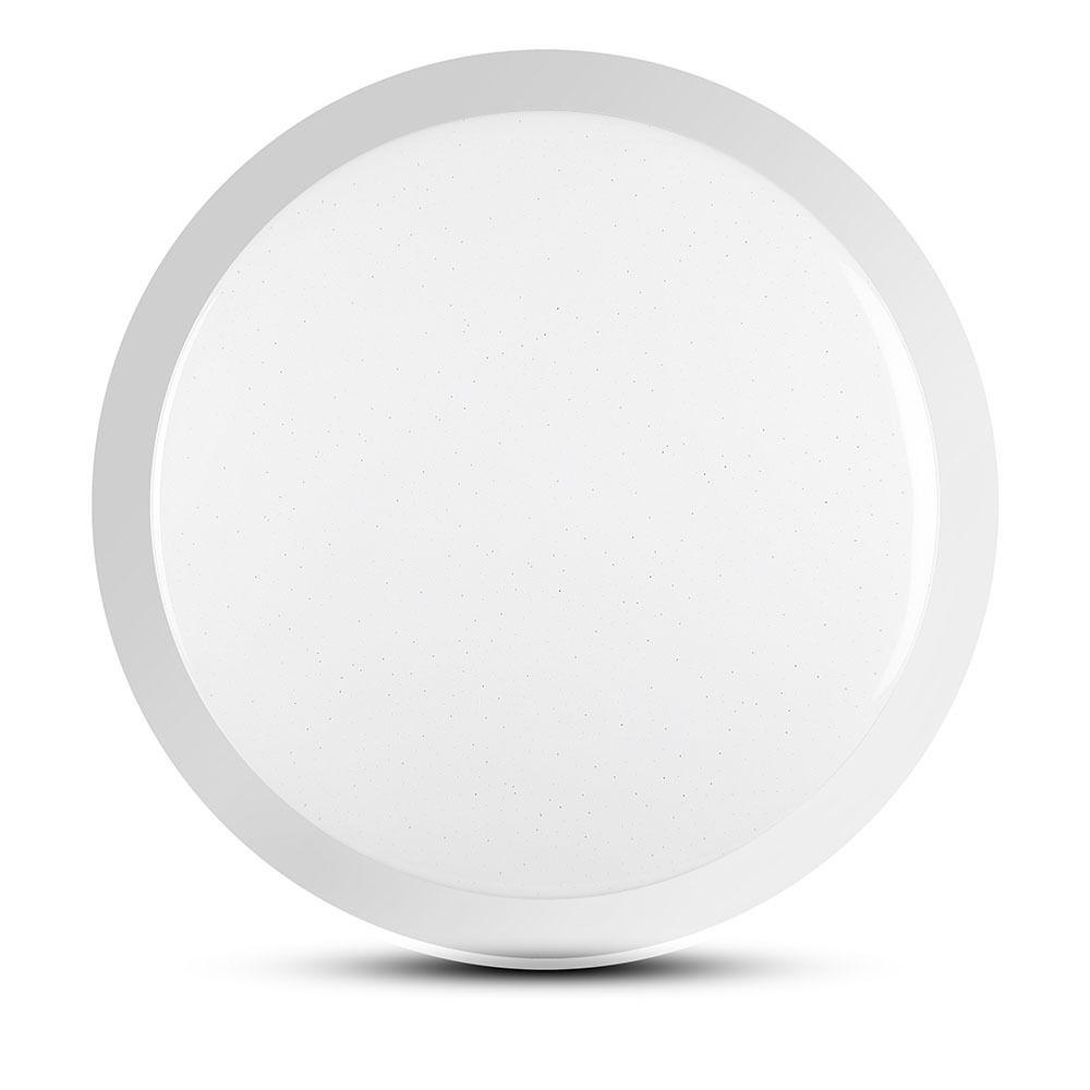 40W Plafon LED WIFI, Klosz: efekt gwiazdki, Barwa: 3w1, Kompatybilna z Amazon Alexa i Google Home, VTAC, SKU 1497