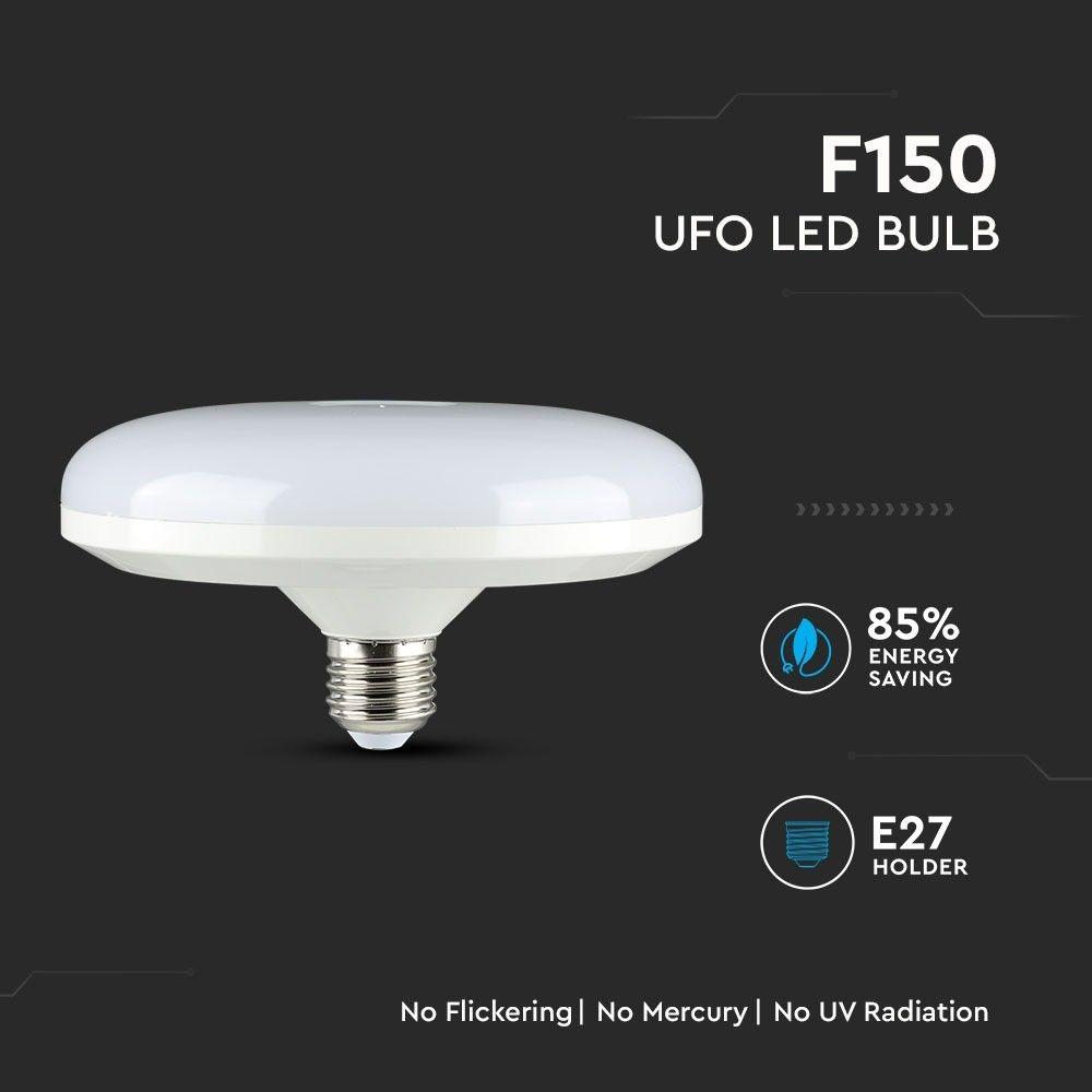 15W F150 Żarówka LED UFO, Chip SAMSUNG, Barwa:4000K, Trzonek:E27, VTAC, SKU 214