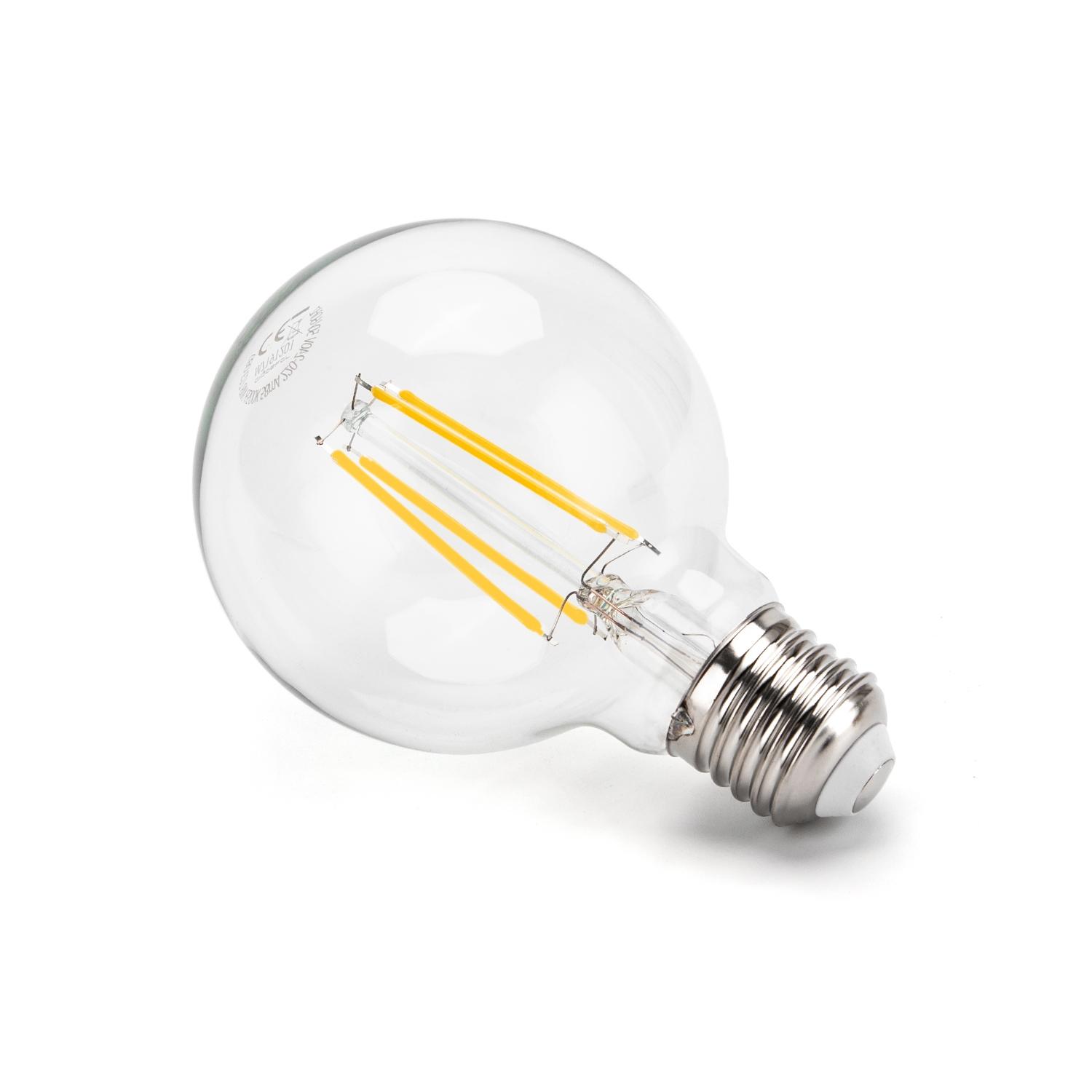 LED Filament Bulb (Clear) G80 E27 8W