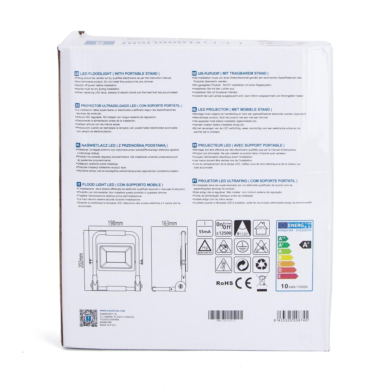 LED Portable Floodlight 10W