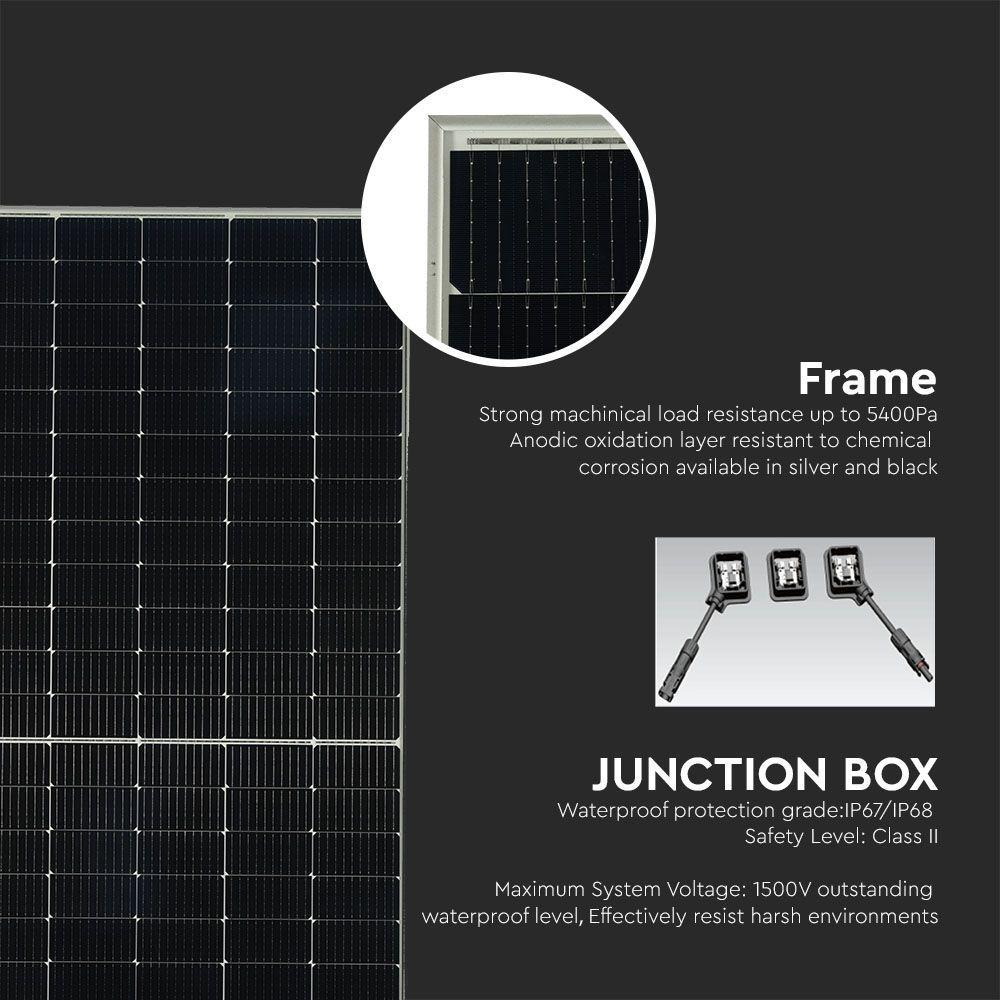 VT-665 665W MONO HALF CELL SOLAR PANEL 33V 2384x1303x35MM