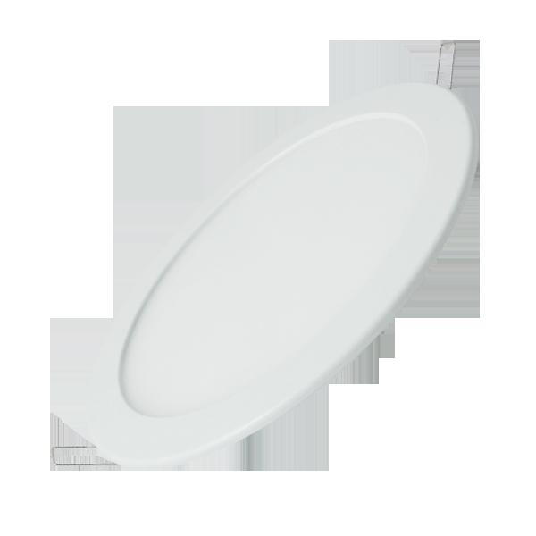 E6 LED Ultra-thin Flush-mounted Round Downlight 24W Natural Light