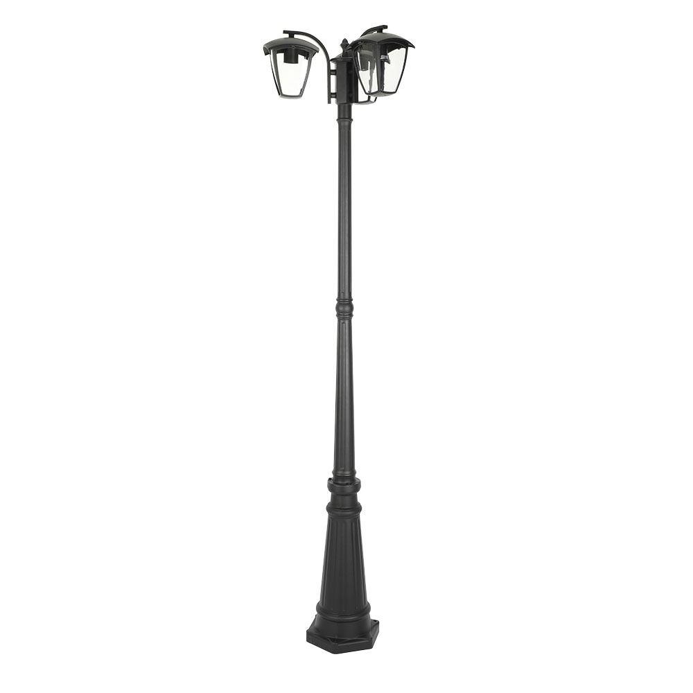 VT-740 E27 POLE LAMP-BLACK (3 HEADS)