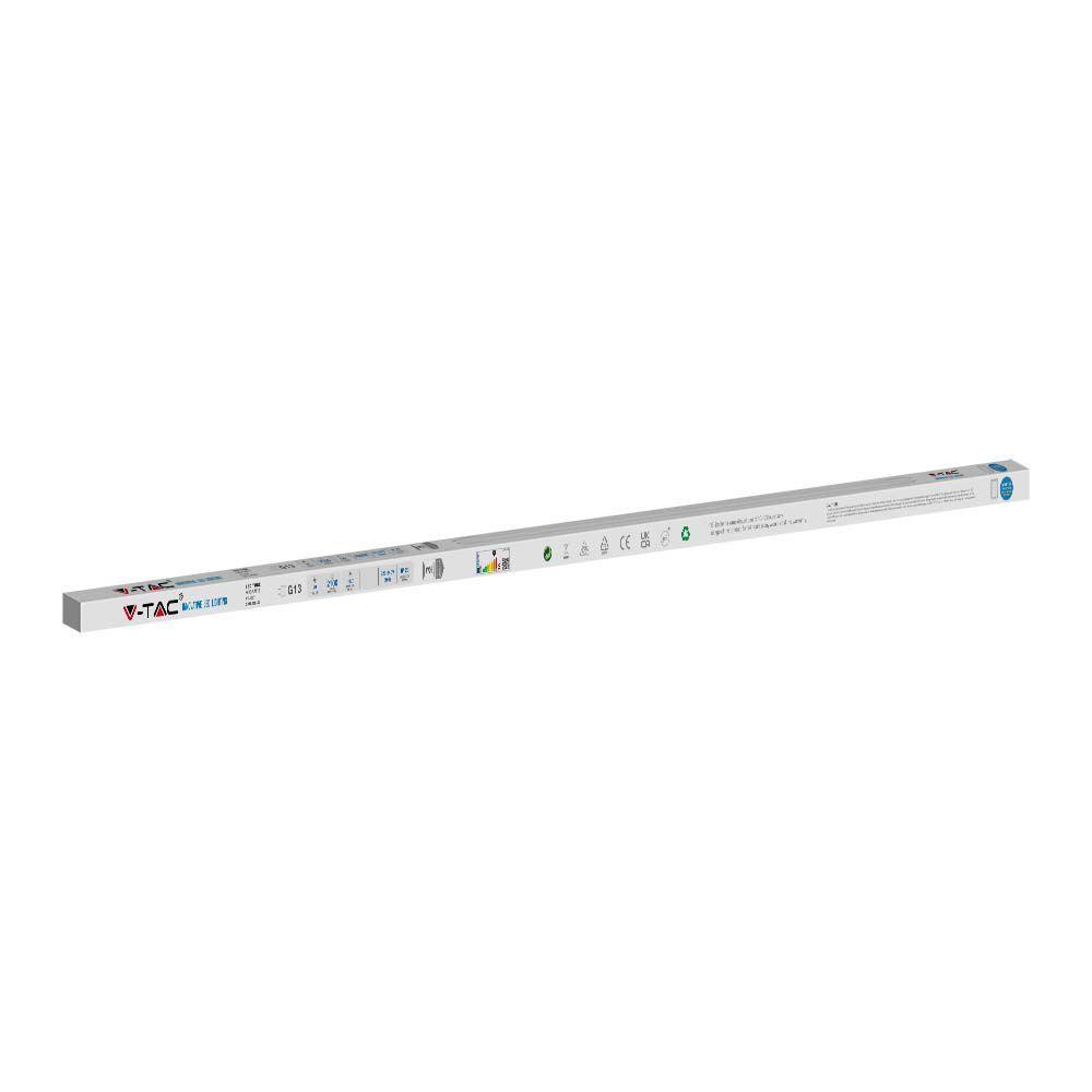 VT-1577 20W T8 LED PLASTIC TUBE NON ROTATABLE 150CM 4000K G13