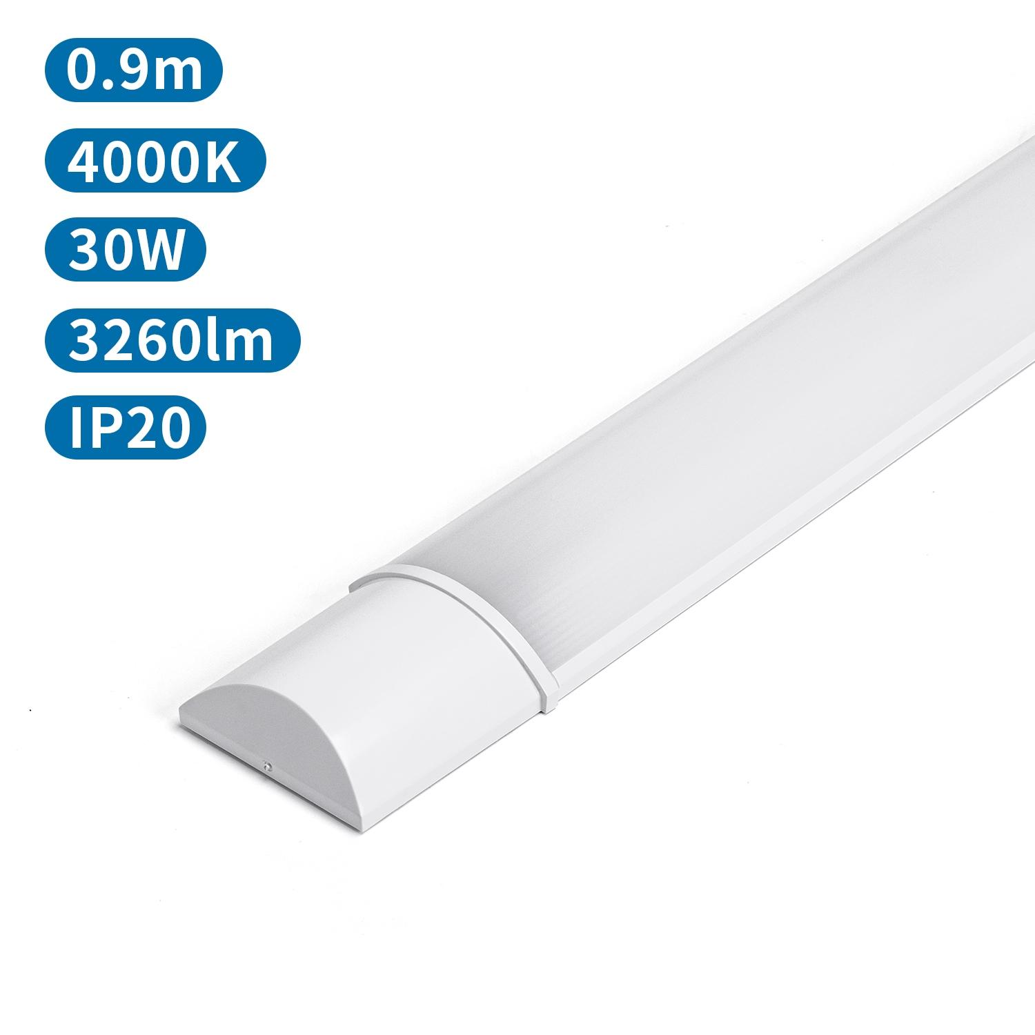 LED Batten Light 0.9m 30W