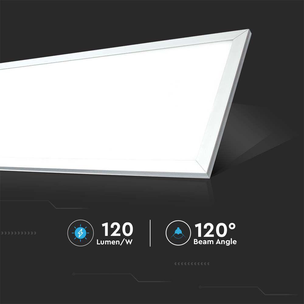 29W Panel LED 1200x300mm, Barwa:6000K, HIGH LUMEN, Opakowanie: 6szt., VTAC, SKU 216258