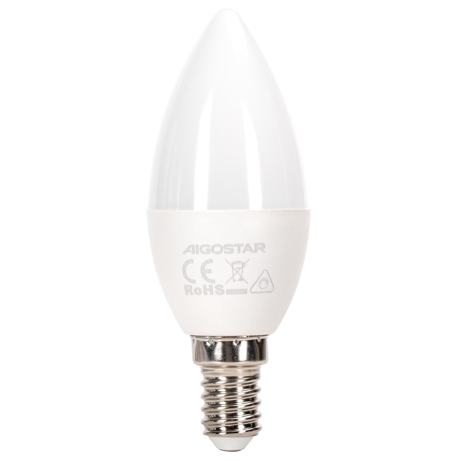 Ściemnialna żarówka LED C37 E14 4,9W 6500K