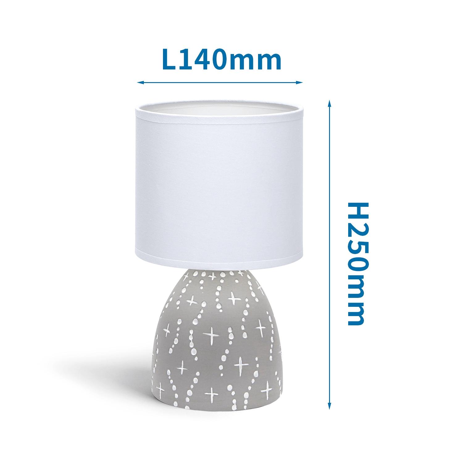 Ceramic Table Lamp (Without Light Source) E14