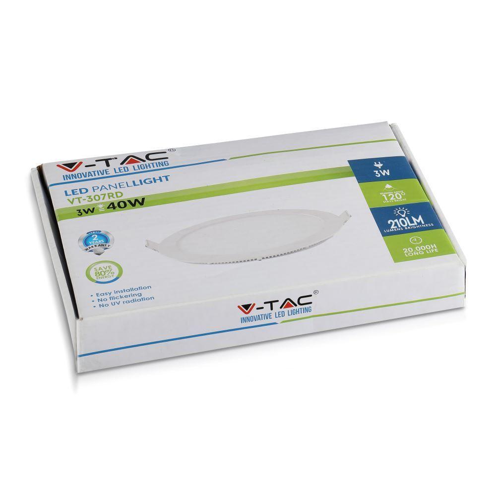 20W Lampa ścienna LED, Barwa:3000K, Obudowa: Szara, VTAC, SKU 8236