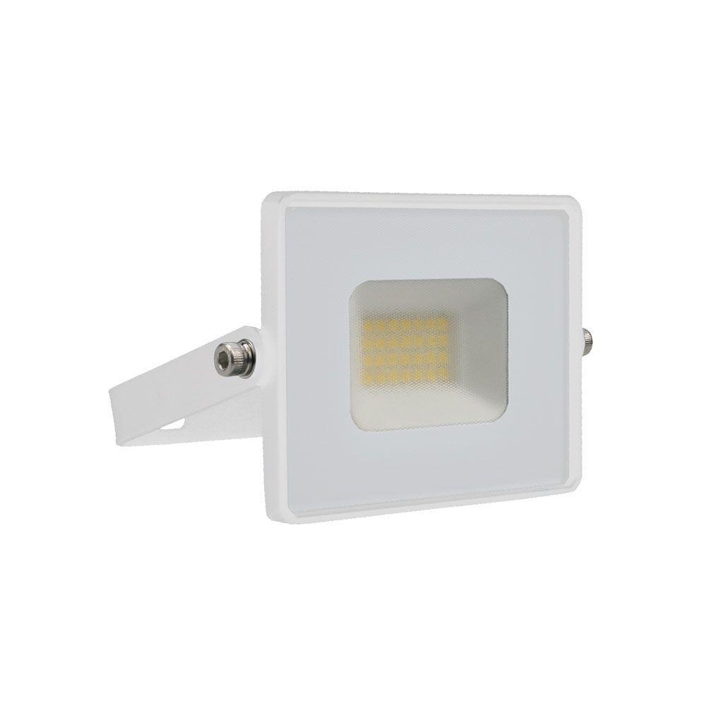 20W Naświetlacz LED SMD, Barwa:4000K, Obudowa: Biała, VTAC, SKU 215950