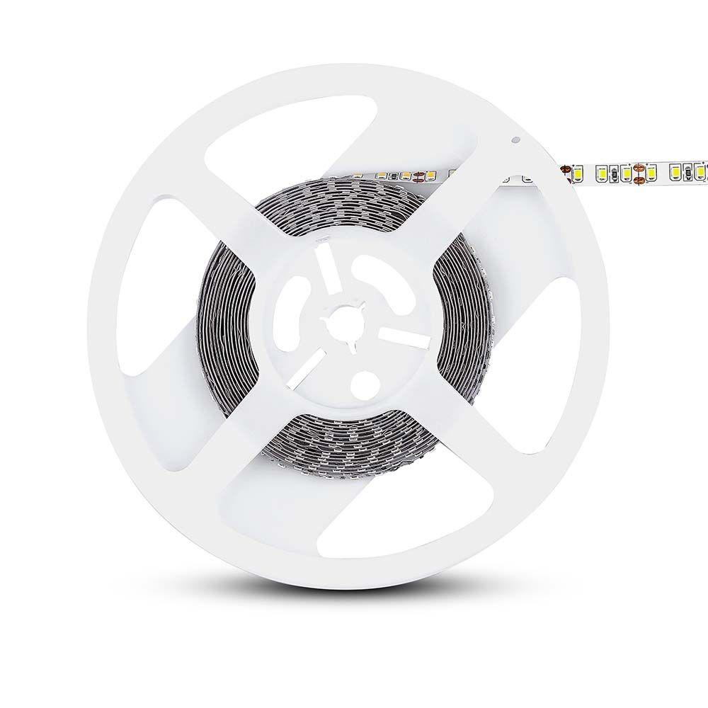 VT-3528 120 8W/M LED STRIP LIGHT COLORCODE:6500K IP20 (5M/ROLL)(PRICE PER M)