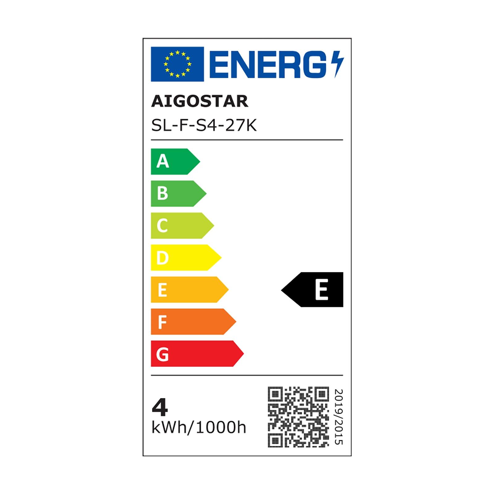 LED E27 ST64 4W Warm Light