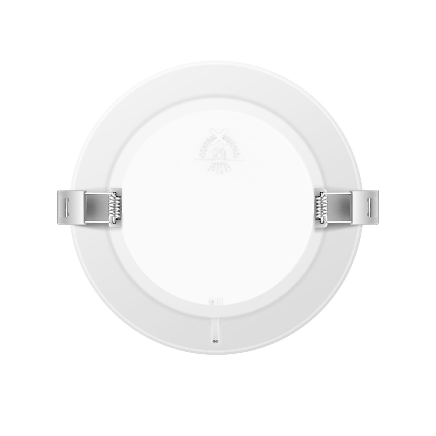 E6 LED  Flush-mounted Round Downlight 9W White Light