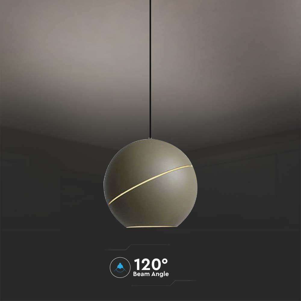 VT-7797 LED HANGING LAMP D:120 ADJUSTABLE WIRE & TOUCH LIGHT ON/OFF 3000K CHAMPAGNE GOLD