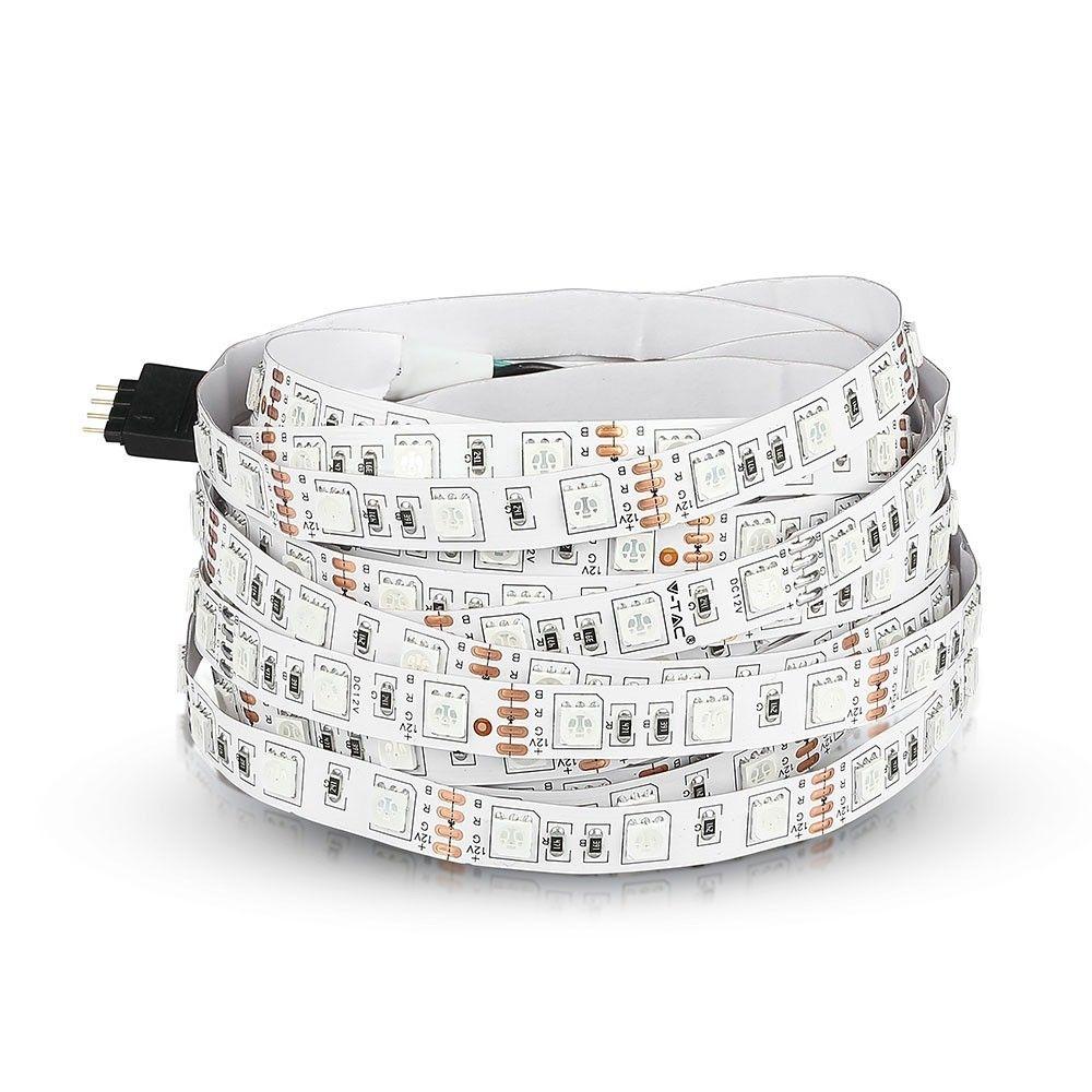 VT-5050-60 10.8W LED STRIP RGB IP20 (5M/ROLL)(PRICE PER M)