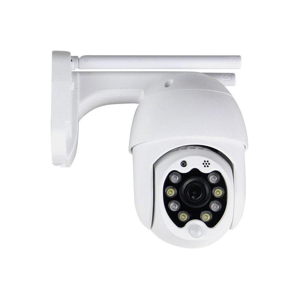 VT-5158 IP OUTDOOR WIFI CAMERA WITH 8 LED LIGHTS-3MP-IP65-DOME