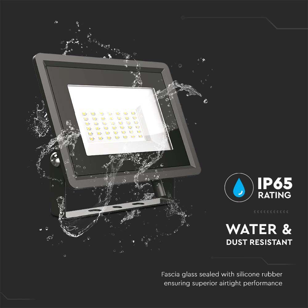 VT-4934 30W SMD FLOODLIGHT F-CLASS 4000K BLACK BODY