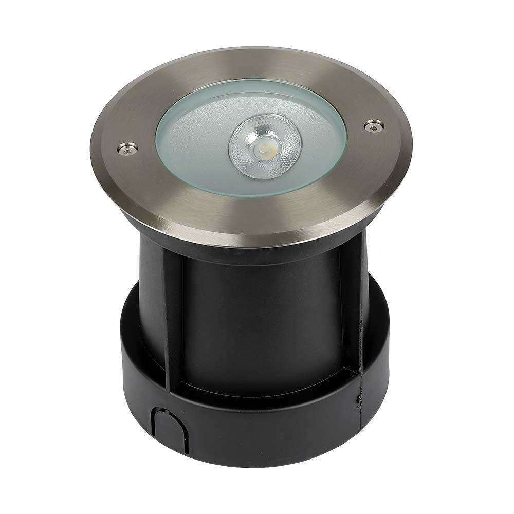 8W Oprawa do gruntowa asymetryczna LED COB, Kąt 20/ Barwa:4000K, VTAC, SKU 218621