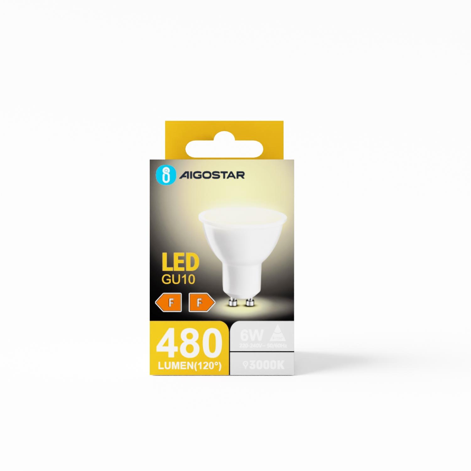 LED GU10 6W 3000K(6W,GU10,3000K)