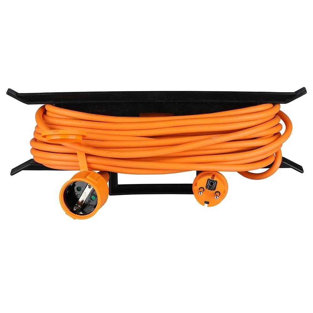 VT-3002-15 EXTENSION CABLE(3G1.5MMX15M)-1 WAY-16A-IP44-ORANGE & BLACK