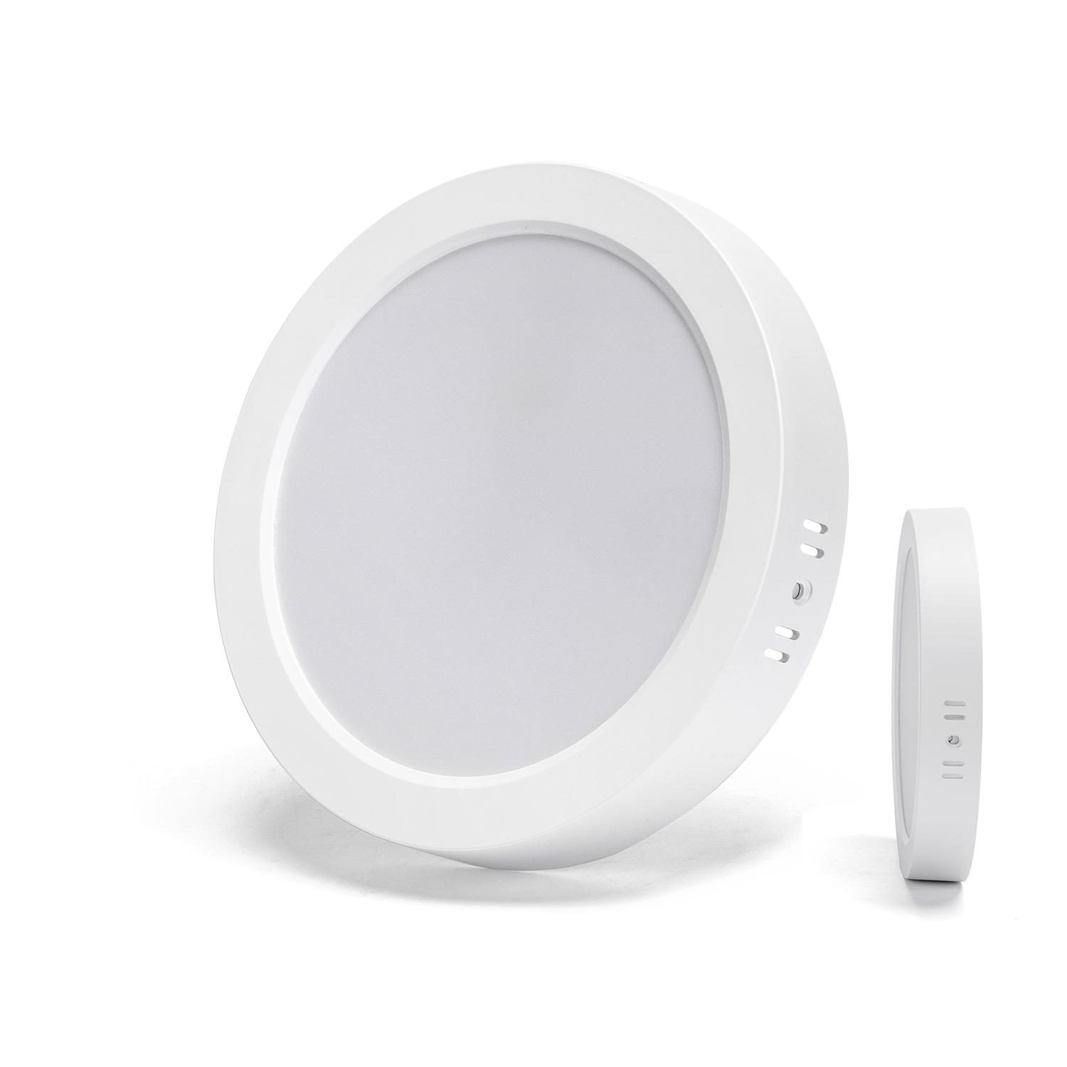 E6 LED  Surface-mounted Round Downlight 18W White Light