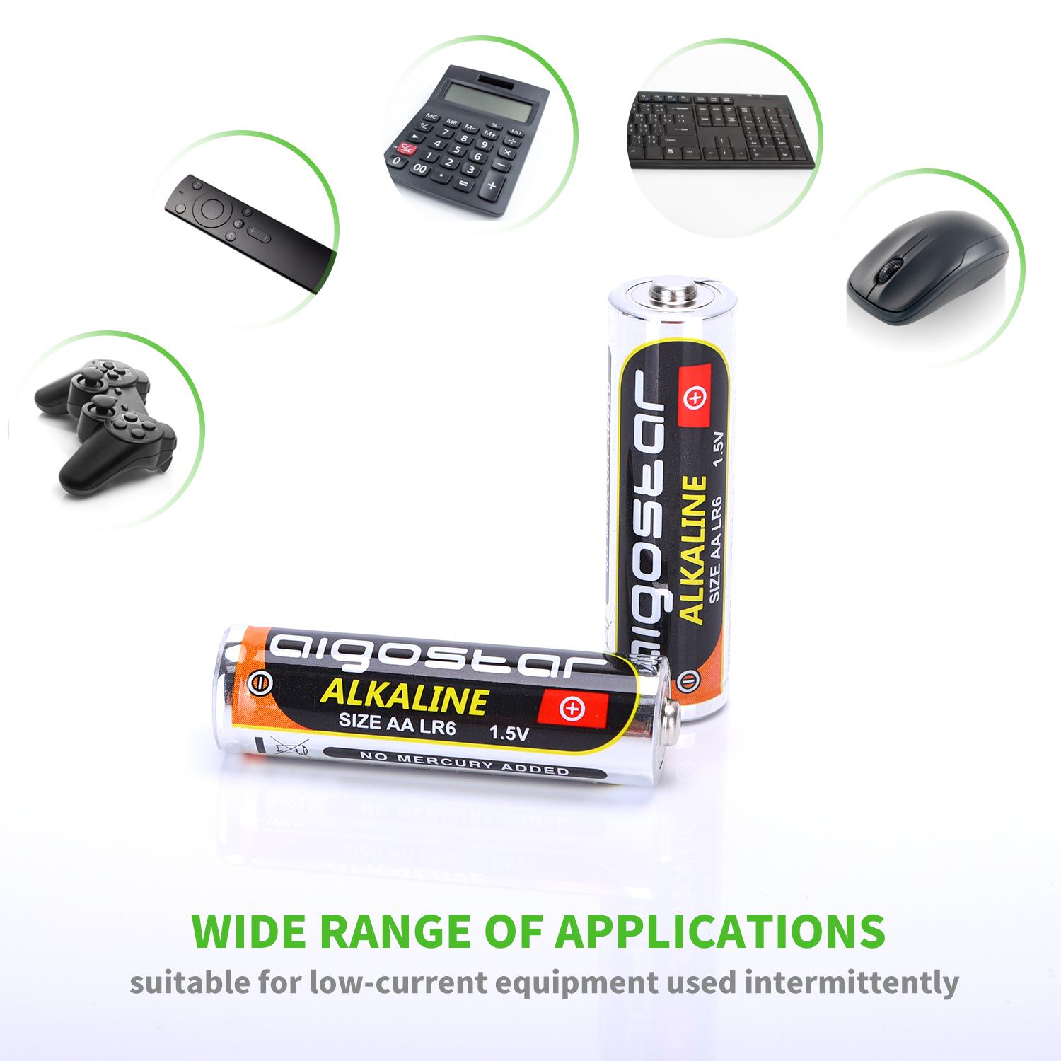 Alkaline battery LR6 AA-8S 1.5V 8pcs