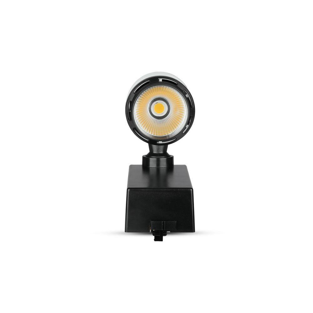 VT-4512 10W LED TRACKLIGHT 4000K- BLACK&WHITE BODY