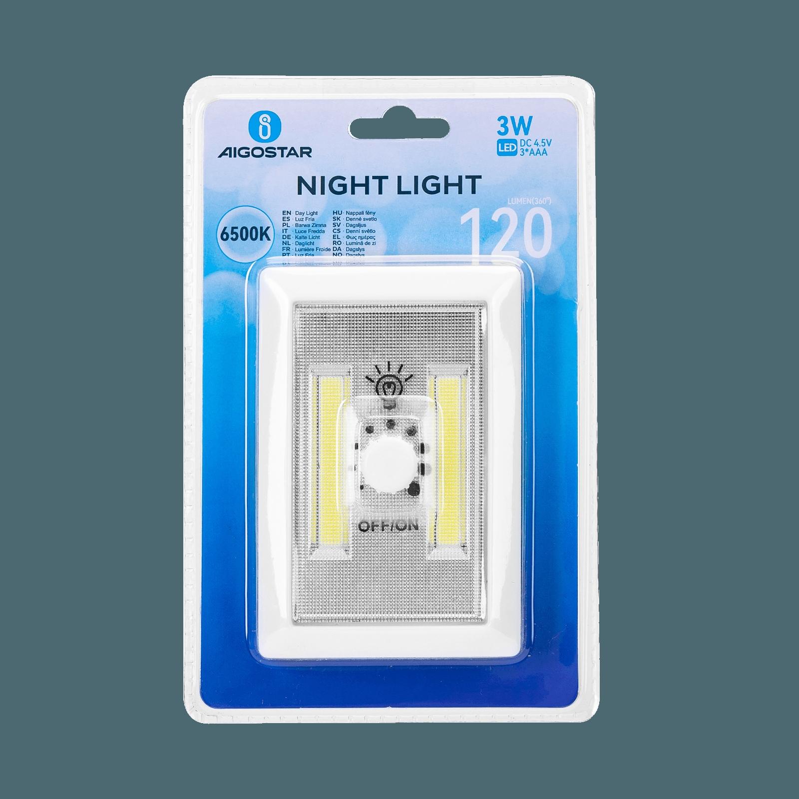 Night light 6500K AAA*3 120lm