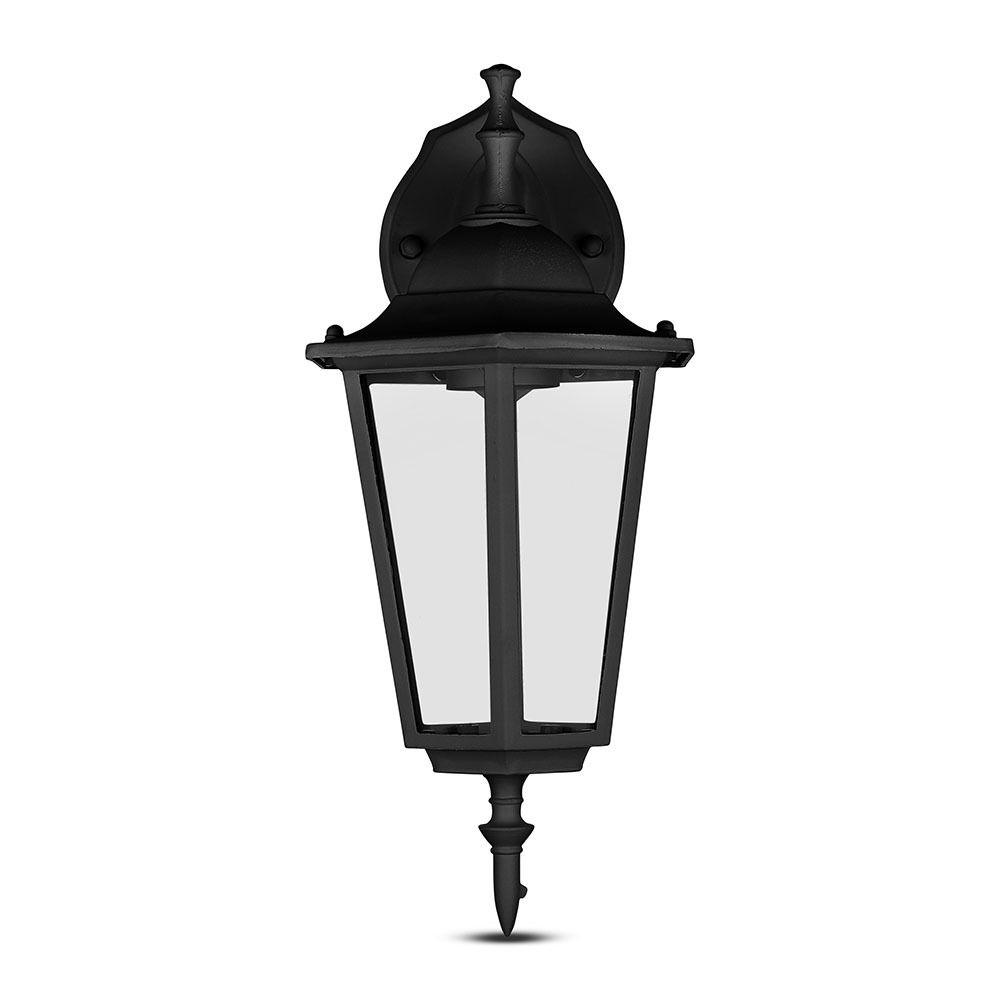 VT-750 E27 WALL LAMP -MATT BLACK (DOWN)