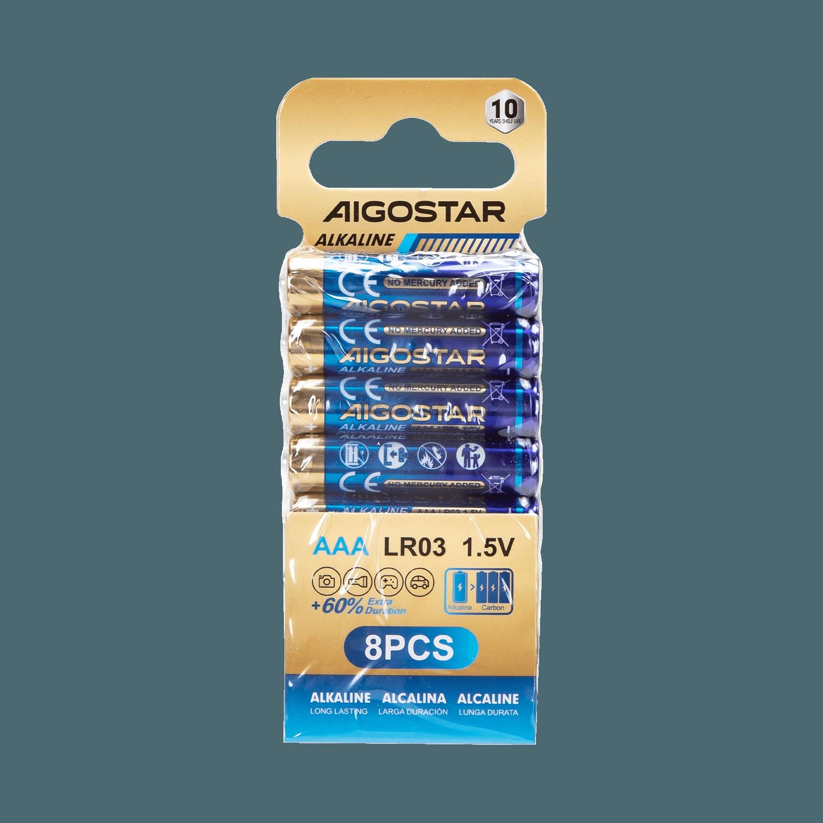 Alkaline battery LR03 AAA-8S 1.5V 8pcs