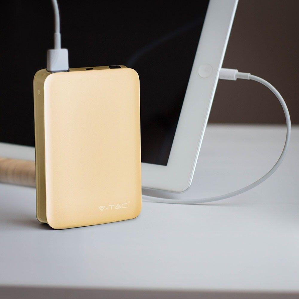 VT-3503 5000mah POWER BANK-YELLOW