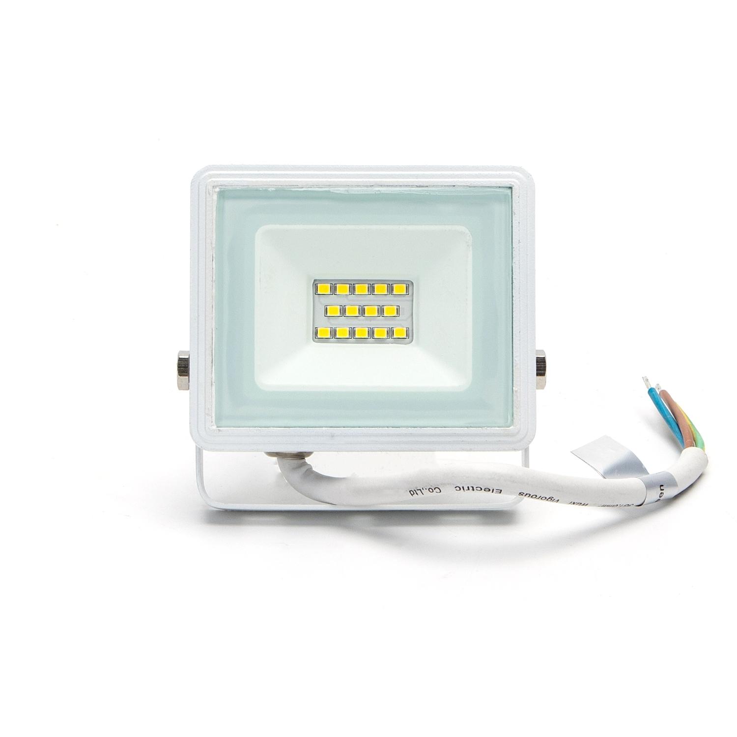 LED Slim Floodlight White 10W (Die-casting)