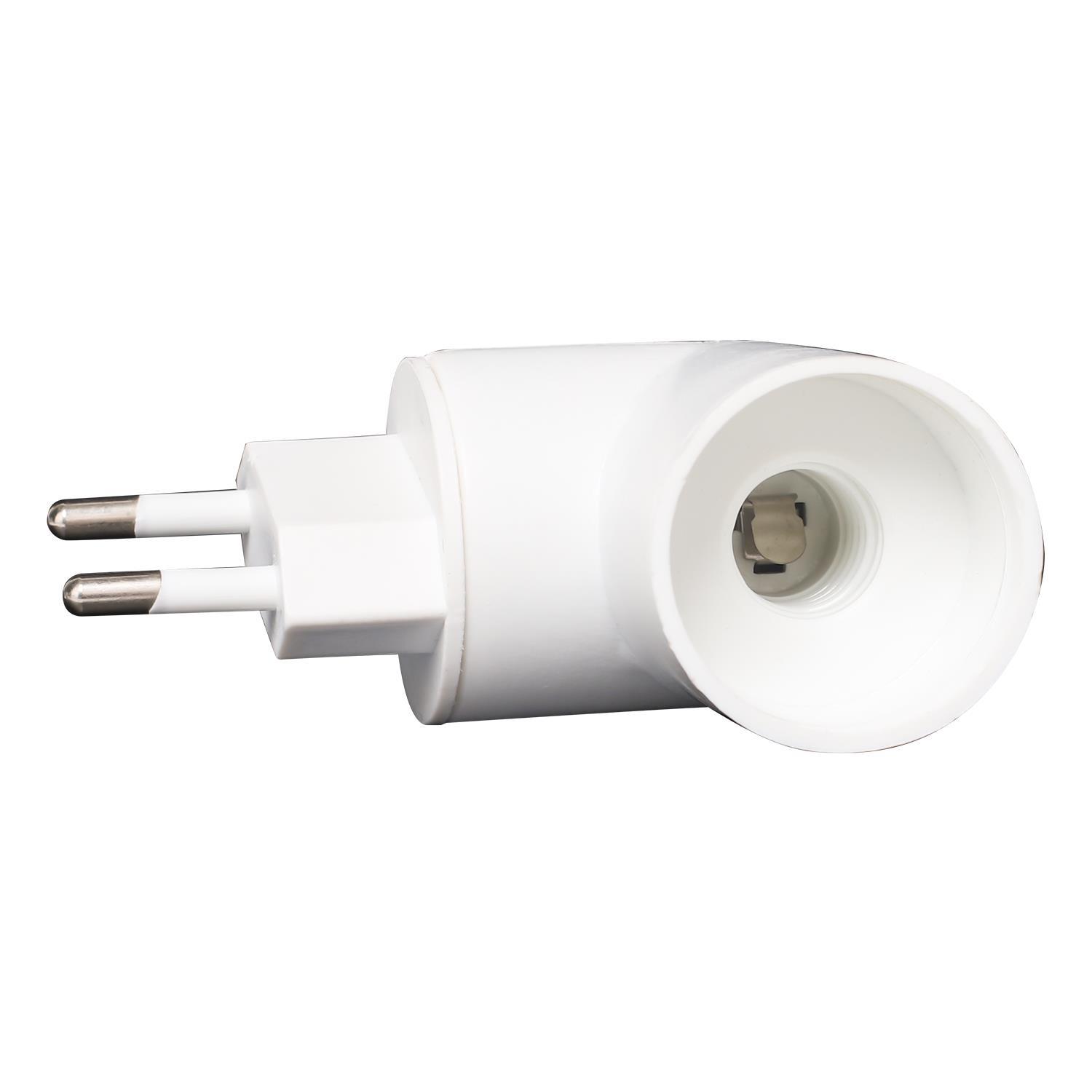 Adaptor PP to E14 with Switch White