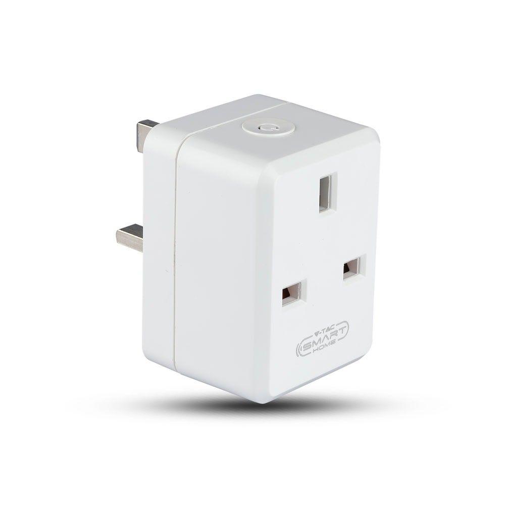 VT-5002-BS WIFI MINI BS PLUG WITH USB-COMPATIBLE WITH ALEXA & GOOGLE HOME