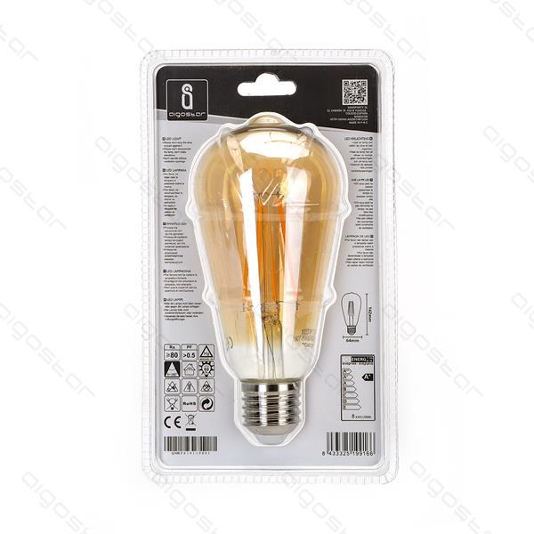 LED filament lamp ST64