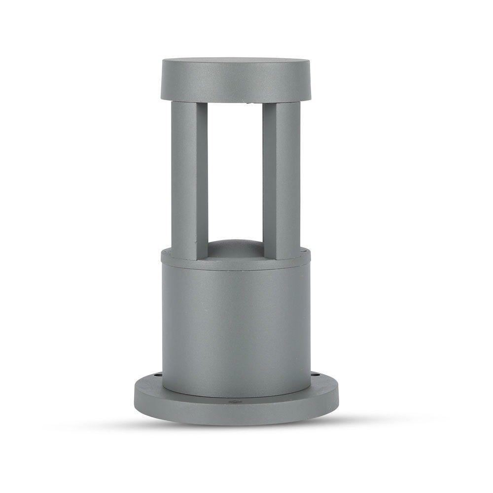 VT-830 10W LED BOLLARD LIGHT 4000K GREY BODY 25CM HEIGHT